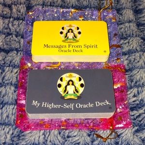 🌟2 Decks - "My Higher-Self Oracle & "Messages From Spirit Oracle"🌟